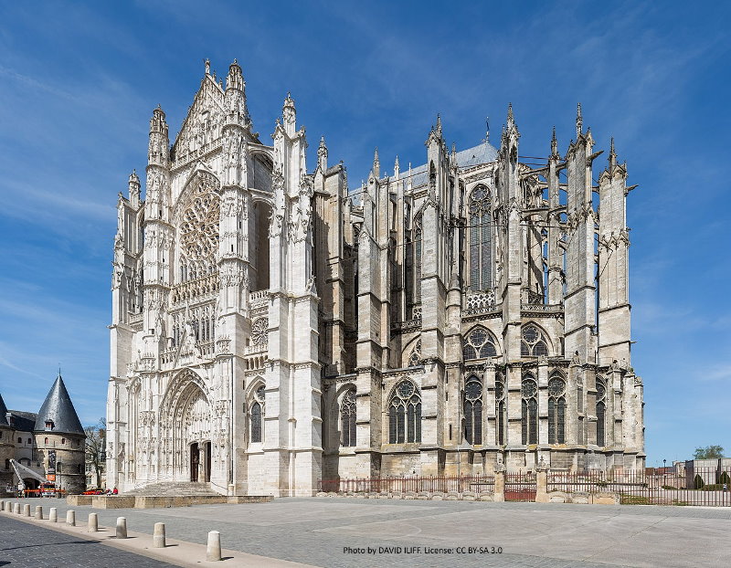 Die Gotik ist eine Strömung der europäischen Architektur ...